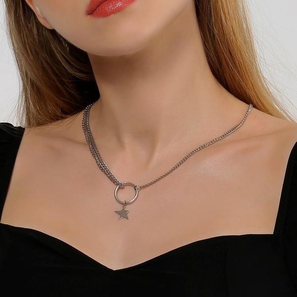 necklace women stars necklaces woman jewelry ladies design pendant silver color trendy party zinc alloy simple naszyjnik chains
necklace women stars necklaces woman jewelry ladies design pendant silver color trendy party zinc alloy simple naszyjnik chains