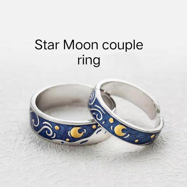 cluster rings 2021 fashion light luxury starry sky 925 open couple ring ins tide exquisite design romantic jewelry gift, Golden;silver
cluster rings 2021 fashion light luxury starry sky 925 open couple ring ins tide exquisite design romantic jewelry gift, Golden;silver
