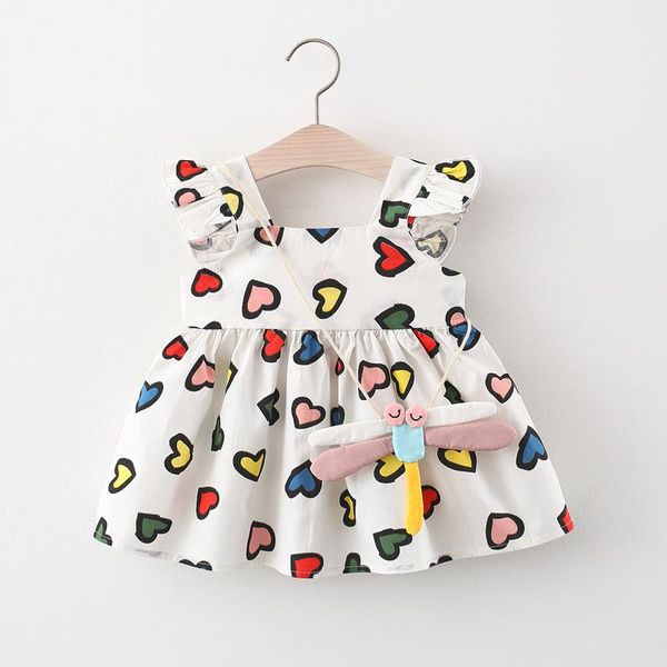 girl's dresses 2021 summer baby girls dress toddler princess kids party cute love clothing rainbow, Red;yellow
girl's dresses 2021 summer baby girls dress toddler princess kids party cute love clothing rainbow, Red;yellow