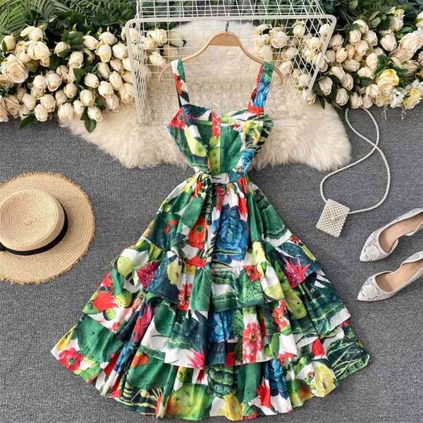 spaghetti strap party dress women summer tropical jungle floral print backless cascading ruffles long 210602, White
spaghetti strap party dress women summer tropical jungle floral print backless cascading ruffles long 210602, White
