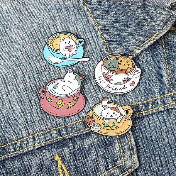 cartoon cat coffee cup brooches set 4pcs enamel colorful paint badges for boys alloy lapel pin denim shirt fashion jewelry gift bag hat acce, Gray
cartoon cat coffee cup brooches set 4pcs enamel colorful paint badges for boys alloy lapel pin denim shirt fashion jewelry gift bag hat acce, Gray