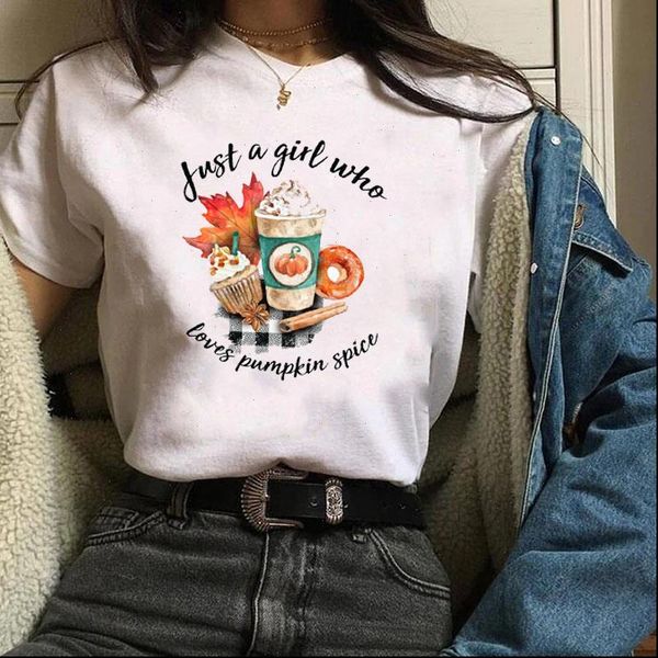 womens pumpkin spice girl love coffee fall thanksgiving halloween t shirt female tee camisas mujer tshirt women, White
womens pumpkin spice girl love coffee fall thanksgiving halloween t shirt female tee camisas mujer tshirt women, White