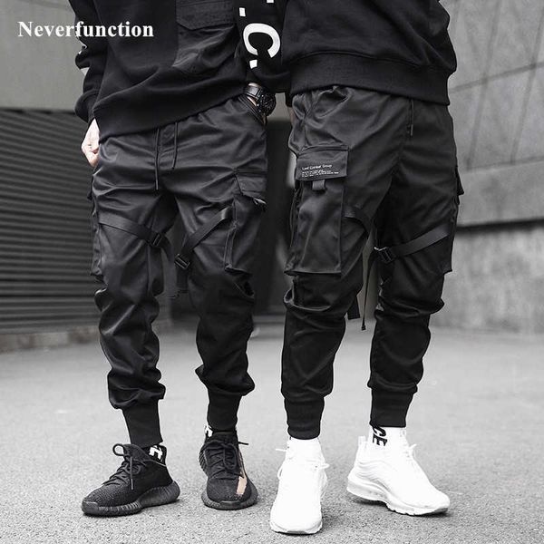 men's pants pant black men multi-pocket ribbon casual elastic waist drawstring hip hop joggers trousers sweat kz8x
men's pants pant black men multi-pocket ribbon casual elastic waist drawstring hip hop joggers trousers sweat kz8x