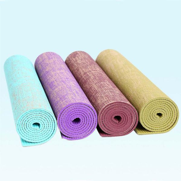 yoga mats 183x61cm 5mm linen mat thickening fold tasteless non-slip body building gym exercise pilates pad sports tools
yoga mats 183x61cm 5mm linen mat thickening fold tasteless non-slip body building gym exercise pilates pad sports tools