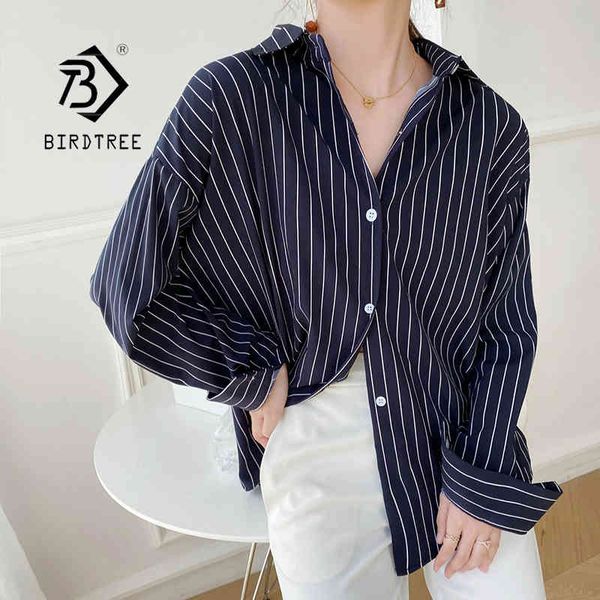 spring new women vintage loose stirped shirt full sleeve button up summer blouse office lady stylish girl t0n330t 210430, White
spring new women vintage loose stirped shirt full sleeve button up summer blouse office lady stylish girl t0n330t 210430, White