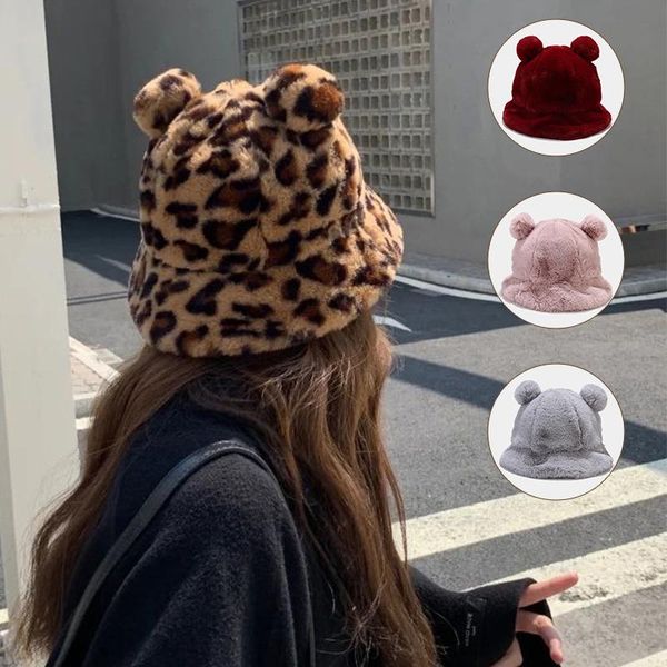beanie/skull caps 1pcs women's plush fisherman hat cute double fur ball thick solid color imitation warm basin literary student, Blue;gray
beanie/skull caps 1pcs women's plush fisherman hat cute double fur ball thick solid color imitation warm basin literary student, Blue;gray