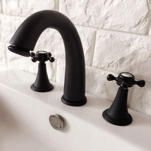 bathroom sink faucets black oil rubbed bronze double handles 3 holes install widespread deck mounted basin faucet mixer tap mhg056
bathroom sink faucets black oil rubbed bronze double handles 3 holes install widespread deck mounted basin faucet mixer tap mhg056