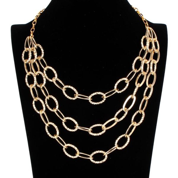 women's punk style european and american fashion wild metal texture exaggerated necklace clavicle chain femal jewelry chokers, Golden;silver
women's punk style european and american fashion wild metal texture exaggerated necklace clavicle chain femal jewelry chokers, Golden;silver
