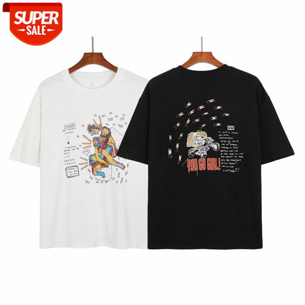 travis scott letter print oversized version of short-sleeved t-shirt hip-hop high street #qc1a, White;black
travis scott letter print oversized version of short-sleeved t-shirt hip-hop high street #qc1a, White;black