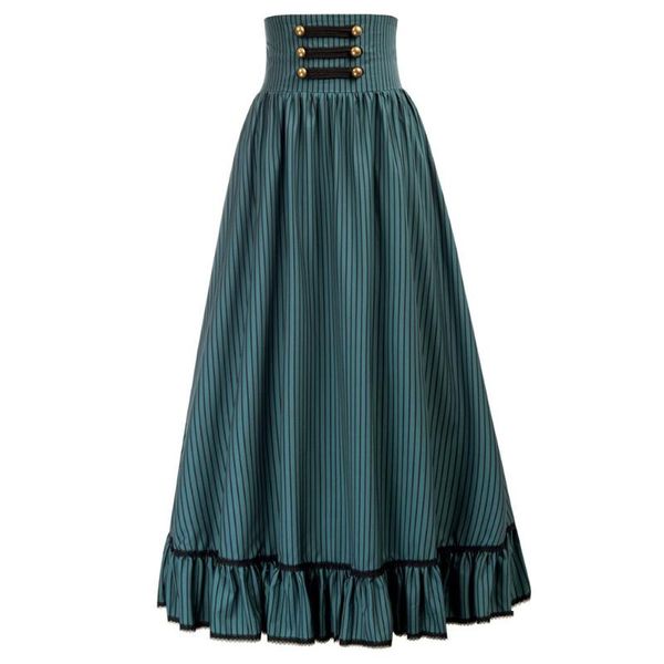 skirts vintage women gothic punk maxi skirt high waist ruffled a-line elastic retro pleated club cocktail party lady, Black
skirts vintage women gothic punk maxi skirt high waist ruffled a-line elastic retro pleated club cocktail party lady, Black