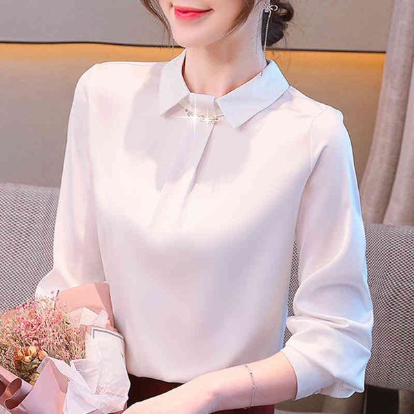 long sleeve beading turn down collar office blouse shirt blouse women blusas mujer de moda beading chiffon blouse blusa e09 210426, White
long sleeve beading turn down collar office blouse shirt blouse women blusas mujer de moda beading chiffon blouse blusa e09 210426, White