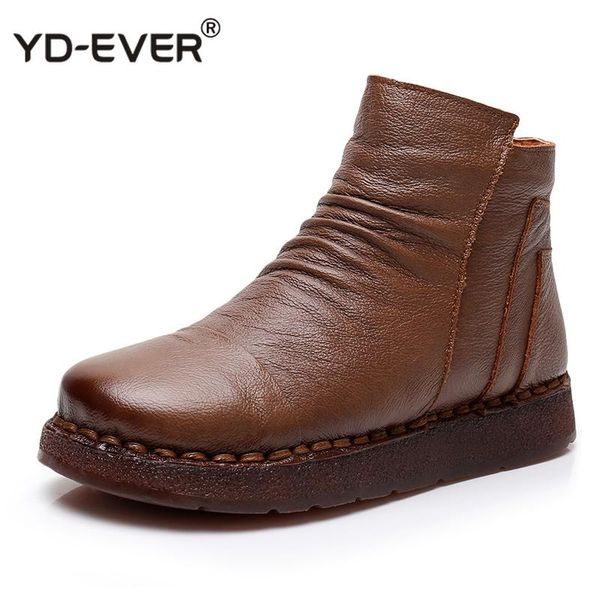 boots fashion winter women shoes woman genuine leather flat ankle waterproof wedge warm, Black
boots fashion winter women shoes woman genuine leather flat ankle waterproof wedge warm, Black