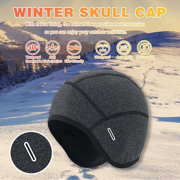 winter skull cap helmet liner thermal glasses hole fleece snug hat athletic motorcycle cycling running beanie caps & masks, Black
winter skull cap helmet liner thermal glasses hole fleece snug hat athletic motorcycle cycling running beanie caps & masks, Black