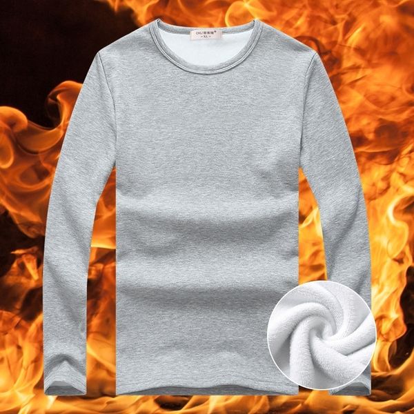 ggc autumn and winter men's plush and thickened long sleeve t-shirt solid color casual bottom coat korean warm underwearmen's t-sh, White;black
ggc autumn and winter men's plush and thickened long sleeve t-shirt solid color casual bottom coat korean warm underwearmen's t-sh, White;black