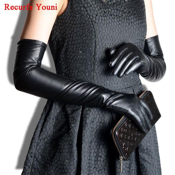 five fingers gloves 2021 winter women genuine leather 60cm/70cm super long evening female customized large size lengthen black/red luvas, Blue;gray
five fingers gloves 2021 winter women genuine leather 60cm/70cm super long evening female customized large size lengthen black/red luvas, Blue;gray