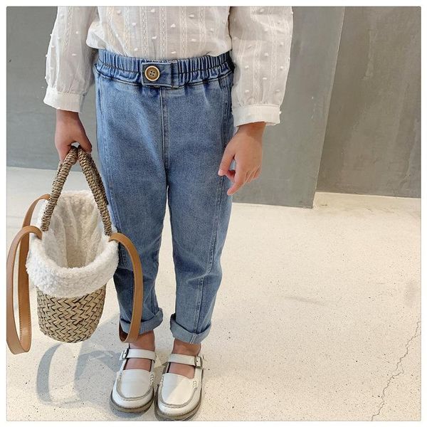 jeans girls' stretch 2021 autumn children's pants soft baby foot western style trousers spring clothes, Blue
jeans girls' stretch 2021 autumn children's pants soft baby foot western style trousers spring clothes, Blue