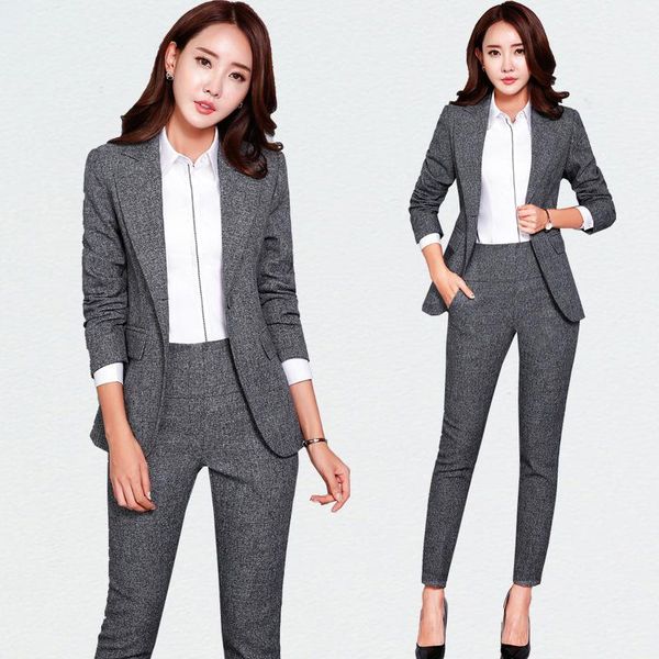 pants suits elegant woman suit female autumn and winter office ladies ol business el overalls two-piece women's two piece, White
pants suits elegant woman suit female autumn and winter office ladies ol business el overalls two-piece women's two piece, White