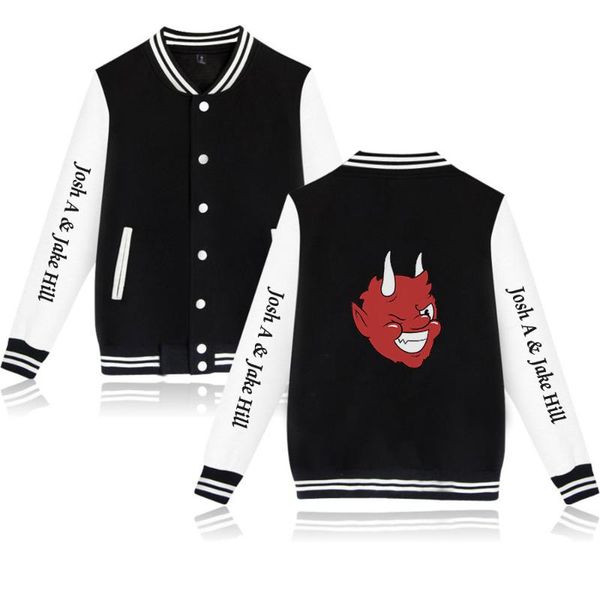 josh a & jake hill spring o-neck pattern printed baseball shirt comfortable streetwear harajuku style couple jacket men's hoodies sweat, Black
josh a & jake hill spring o-neck pattern printed baseball shirt comfortable streetwear harajuku style couple jacket men's hoodies sweat, Black