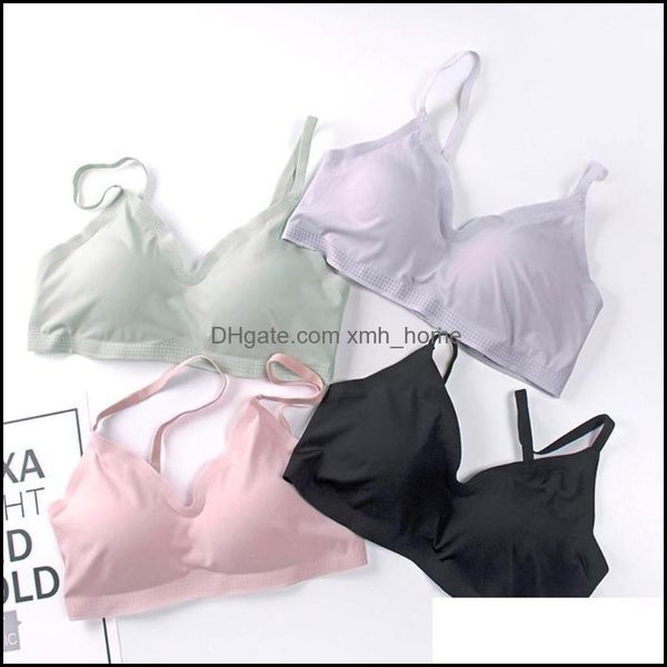 gym exercise fitness wear athletic outdoor apparel & outdoorsgym clothing womens ice silk sports bra sleep underwear no underwire seaml, White;black
gym exercise fitness wear athletic outdoor apparel & outdoorsgym clothing womens ice silk sports bra sleep underwear no underwire seaml, White;black