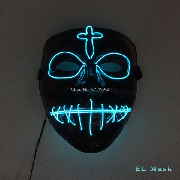 costume accessories high-grade dc-3v el driver 10 colors el scary glowing mask halloween rave party led mask for night club bar, Silver
costume accessories high-grade dc-3v el driver 10 colors el scary glowing mask halloween rave party led mask for night club bar, Silver