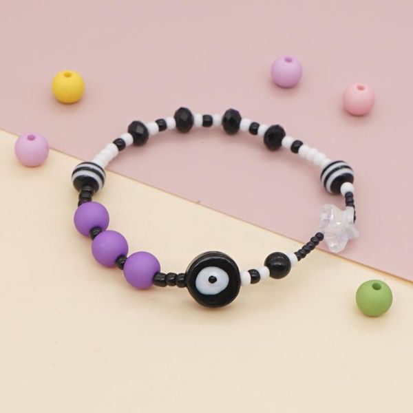 beaded, strands go2boho turkish evil eye bracelets acrylic dark colors beaded bracelet for women fashion star charm autumn winter jewelry, Black
beaded, strands go2boho turkish evil eye bracelets acrylic dark colors beaded bracelet for women fashion star charm autumn winter jewelry, Black