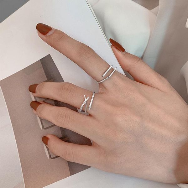wedding rings fashion geometry adjustable size exquisite personality punk jewelry for women engagement party charm simple ring, Slivery;golden
wedding rings fashion geometry adjustable size exquisite personality punk jewelry for women engagement party charm simple ring, Slivery;golden