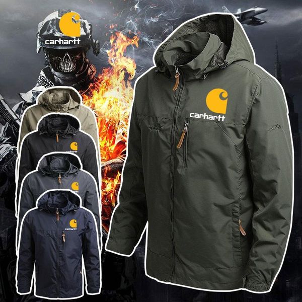 men's jackets high-quality athletic hooded wear fashion casual trend jacket outdoor sportswear clothes mountain&hiking soft shell coat, Black;brown
men's jackets high-quality athletic hooded wear fashion casual trend jacket outdoor sportswear clothes mountain&hiking soft shell coat, Black;brown