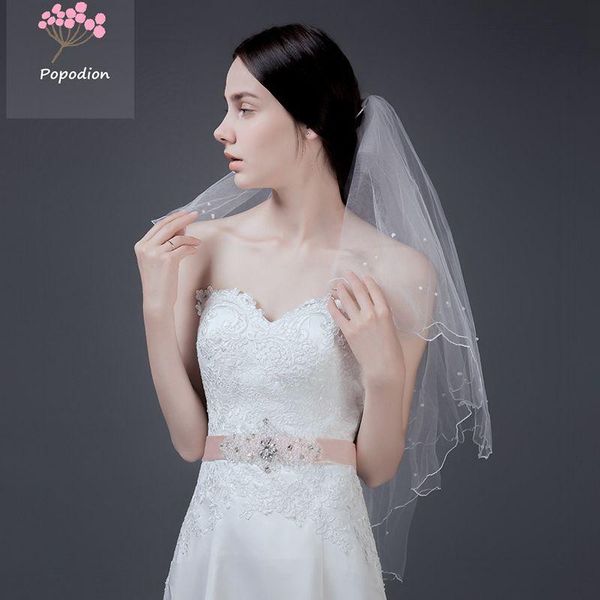 bridal veils 2021 popodion accessoire mariage wedding veil vail accesories women vestido de noiva was10087, Black
bridal veils 2021 popodion accessoire mariage wedding veil vail accesories women vestido de noiva was10087, Black