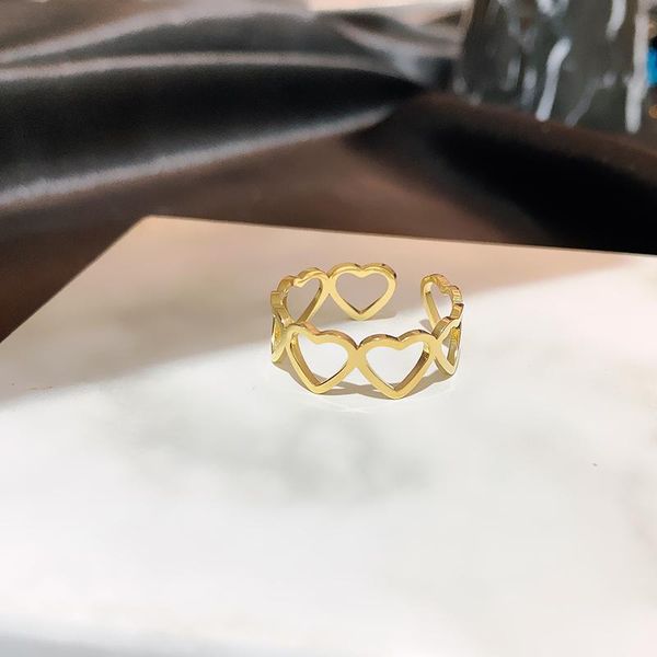 wedding rings stainless steel european and american original single plated gold personality hollow-out love boutique ring, Slivery;golden
wedding rings stainless steel european and american original single plated gold personality hollow-out love boutique ring, Slivery;golden