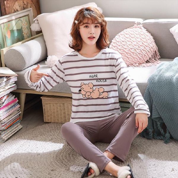 suit autumn cute animal women sleepwear womans thin home wear pjs sets pajamas set for femme long sleeves pyjamas, Black;red
suit autumn cute animal women sleepwear womans thin home wear pjs sets pajamas set for femme long sleeves pyjamas, Black;red