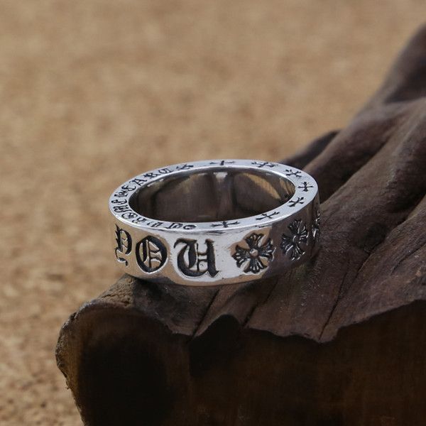 personalized 925 sterling silver crosses band rings with letters american european hand-made designer antique punk gothic luxury jewelry acc
personalized 925 sterling silver crosses band rings with letters american european hand-made designer antique punk gothic luxury jewelry acc