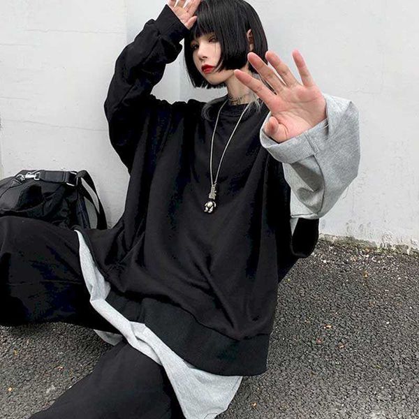 autumn student round neck hoodies autumn female korean version loose women's clothing trendy all-match c 210526, Black
autumn student round neck hoodies autumn female korean version loose women's clothing trendy all-match c 210526, Black