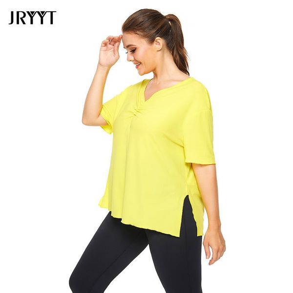 yoga outfit jryyt summer v-neck split shirts women 4xl loose workout sports t-shirt female half sleeve yellow fitness large size
yoga outfit jryyt summer v-neck split shirts women 4xl loose workout sports t-shirt female half sleeve yellow fitness large size