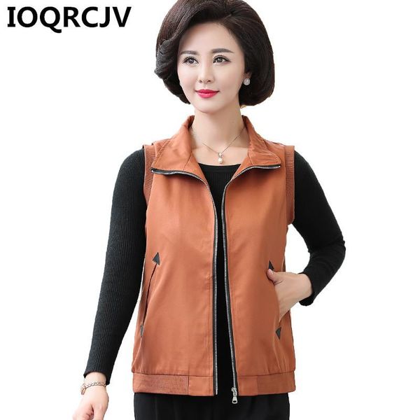 women's vests 2021 middle-aged vest coat spring autumn sleeveless short jacket ladies fashion zipper casual waistcoat female r523, Black;white
women's vests 2021 middle-aged vest coat spring autumn sleeveless short jacket ladies fashion zipper casual waistcoat female r523, Black;white