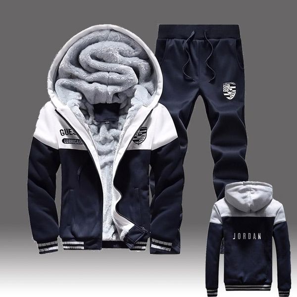 men's tracksuits men sets two piece and pants hooded quality elastic tracksuit set fleece suit man, Gray
men's tracksuits men sets two piece and pants hooded quality elastic tracksuit set fleece suit man, Gray