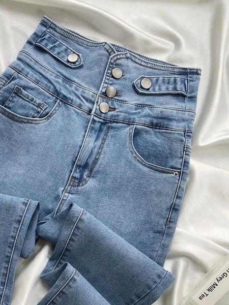 soft high waist women's trousers denim streetwear jean vintage girls jeans woman pants pencil slim stretch femme pantalon mujer, Blue
soft high waist women's trousers denim streetwear jean vintage girls jeans woman pants pencil slim stretch femme pantalon mujer, Blue