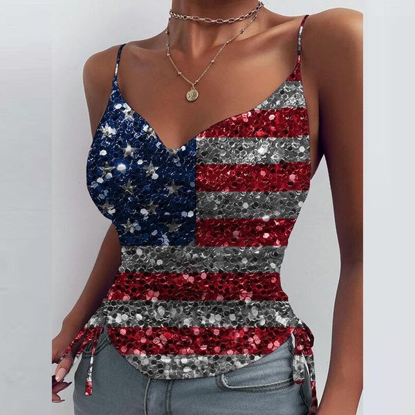 women's blouses & shirts fashion retro colorful printed blouse vest women v neck sleeveless bodycon 2021 harajuku streetwear laies, White
women's blouses & shirts fashion retro colorful printed blouse vest women v neck sleeveless bodycon 2021 harajuku streetwear laies, White