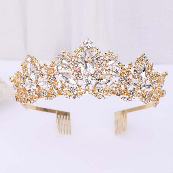 wedding crown tiara crystal diadema bridal headpiece tiaras and crowns gold bride hair jewelry accessories clips & barrettes, Golden;silver
wedding crown tiara crystal diadema bridal headpiece tiaras and crowns gold bride hair jewelry accessories clips & barrettes, Golden;silver