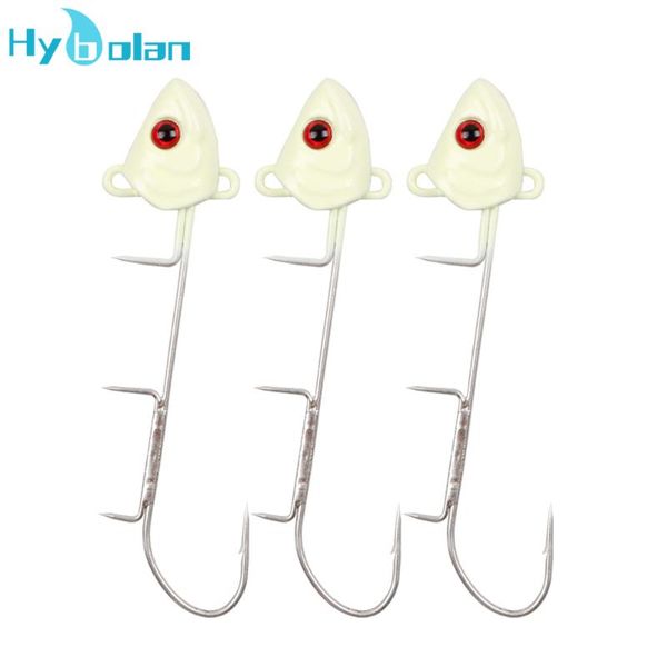 jig head fishing hook 15g 19g 22g luminous lead barbed lure jigging hard baits soft worm tackle hooks
jig head fishing hook 15g 19g 22g luminous lead barbed lure jigging hard baits soft worm tackle hooks