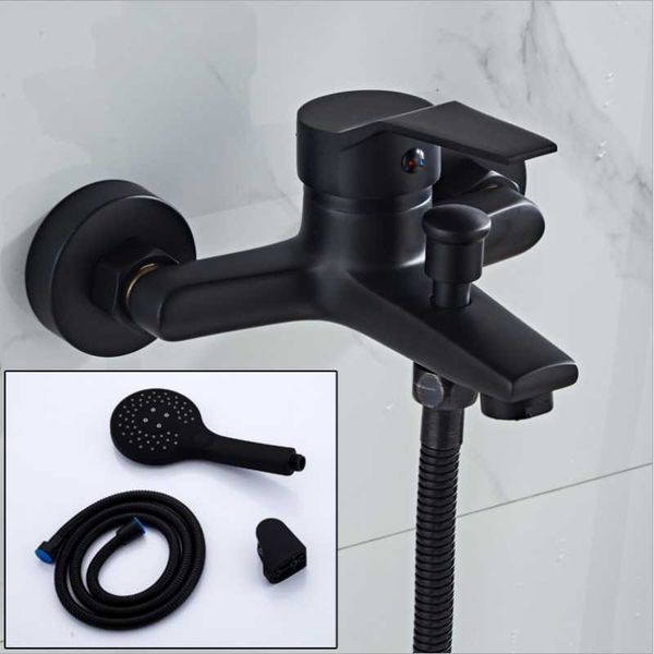 european-style brass black bathtub faucet shower with hose set tap bathroom and cold water mixing valve bibcock sets
european-style brass black bathtub faucet shower with hose set tap bathroom and cold water mixing valve bibcock sets