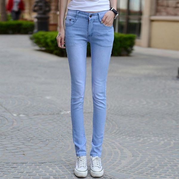 women's jeans high waist woman slim elastic pencil pants vintage 2021 spring summer women casual stretch skinny femme blue
women's jeans high waist woman slim elastic pencil pants vintage 2021 spring summer women casual stretch skinny femme blue