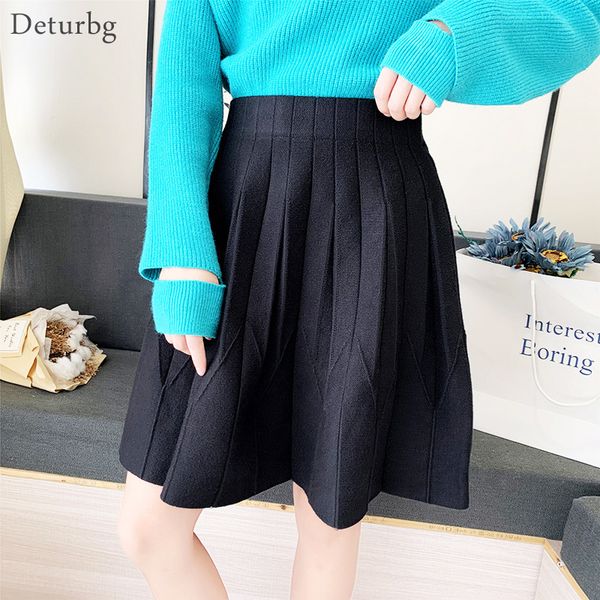 casual dresses women's elegant knitted skater skirt korean female high waist striped black short full skirts faldas autumn winter, Black;gray
casual dresses women's elegant knitted skater skirt korean female high waist striped black short full skirts faldas autumn winter, Black;gray