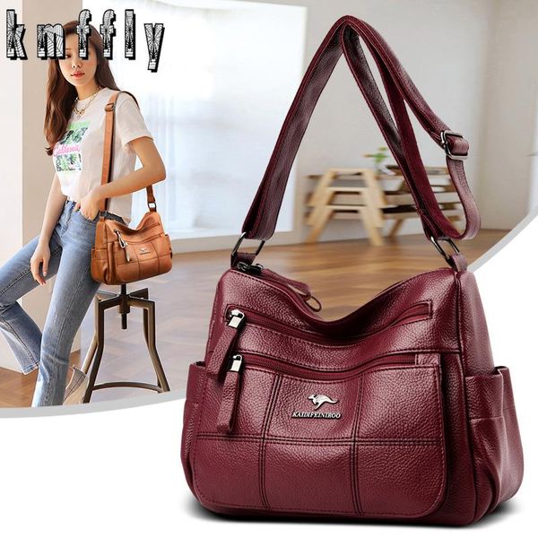 ladies multi-pocket embroidery stitching messenger bag soft leather shoulder bags casual crossbody for women
ladies multi-pocket embroidery stitching messenger bag soft leather shoulder bags casual crossbody for women