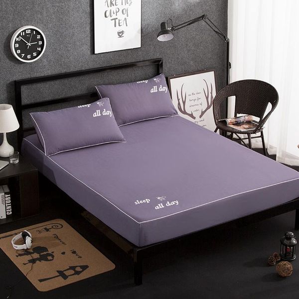 solid bed sheet fitted with elastic band plain bedding king queen size mattress cover bedsheet general sheets & sets
solid bed sheet fitted with elastic band plain bedding king queen size mattress cover bedsheet general sheets & sets