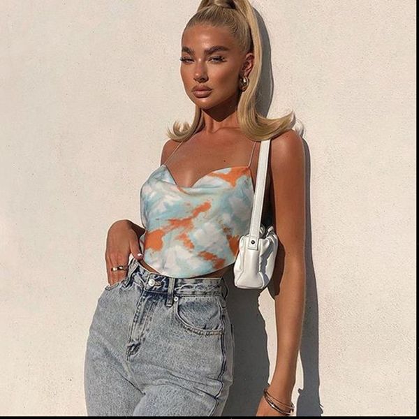 satin women tank print backless crops spaghetti strap bandage cute summer sleeveless slim vest streetwear, White
satin women tank print backless crops spaghetti strap bandage cute summer sleeveless slim vest streetwear, White