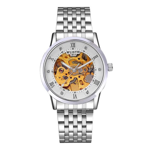 wristwatches selling wlisth men watches 2021 luxury skeleton brand stainless steel automatic men's mechanical, Slivery;brown
wristwatches selling wlisth men watches 2021 luxury skeleton brand stainless steel automatic men's mechanical, Slivery;brown