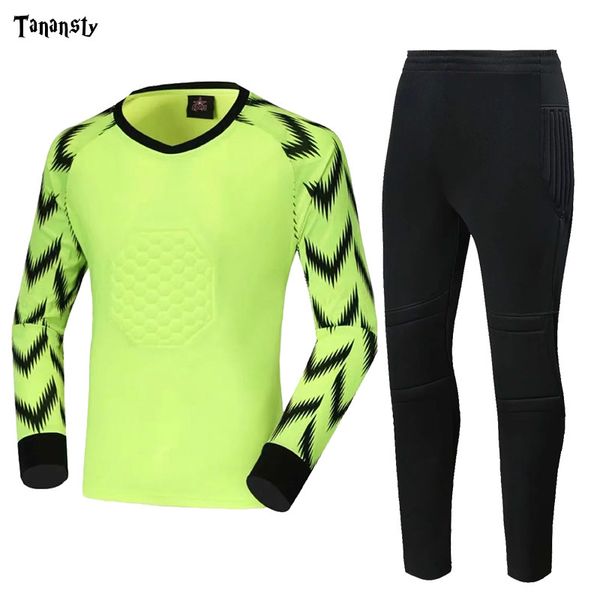 winter soccer goalkeeper jerseys men soccer doorman football jersey pant sets football goalkeeper shirt doorkeepers short, Black
winter soccer goalkeeper jerseys men soccer doorman football jersey pant sets football goalkeeper shirt doorkeepers short, Black