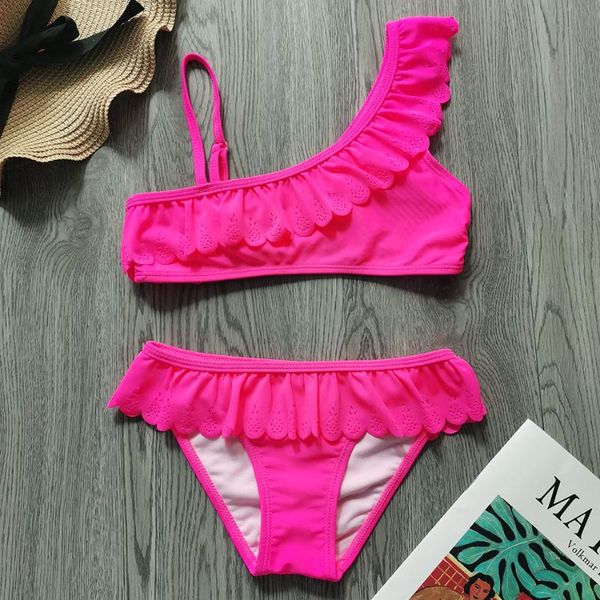 7-14 years girl swimsuit kids pineapple hollow out bikini set ruffle two piece children's swimwear girls bathing suit 2021 two-piece su
7-14 years girl swimsuit kids pineapple hollow out bikini set ruffle two piece children's swimwear girls bathing suit 2021 two-piece su