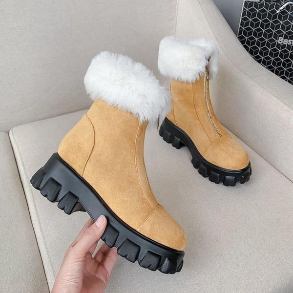 boots snow european and american fashion trend women's shoes winter round head zipper comfortable casual simple breathable warm, Black
boots snow european and american fashion trend women's shoes winter round head zipper comfortable casual simple breathable warm, Black