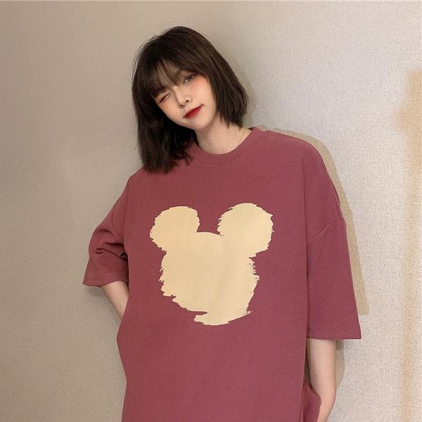 women's t-shirt 2021 t shirt summer short sleeve female t-shirts casual tee o-neck loose ladies girls cotton tshirt, White
women's t-shirt 2021 t shirt summer short sleeve female t-shirts casual tee o-neck loose ladies girls cotton tshirt, White